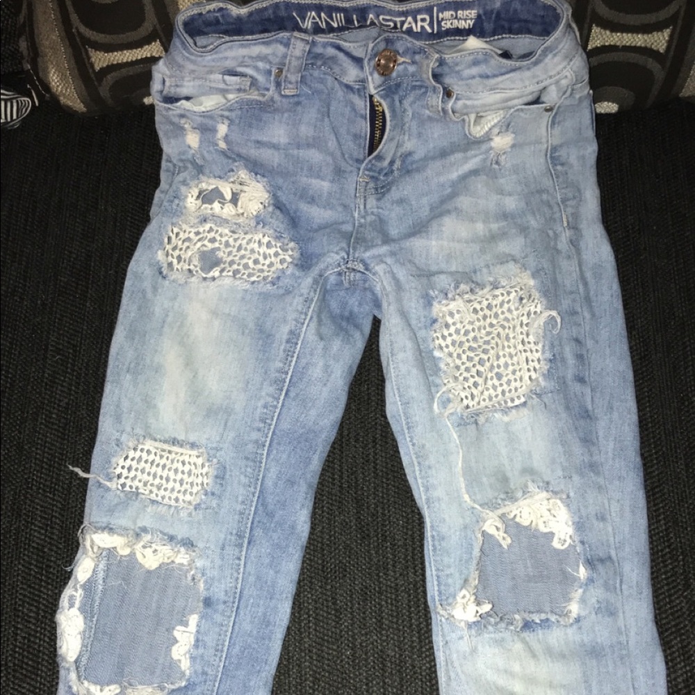 Light Wash Skinny Jeans